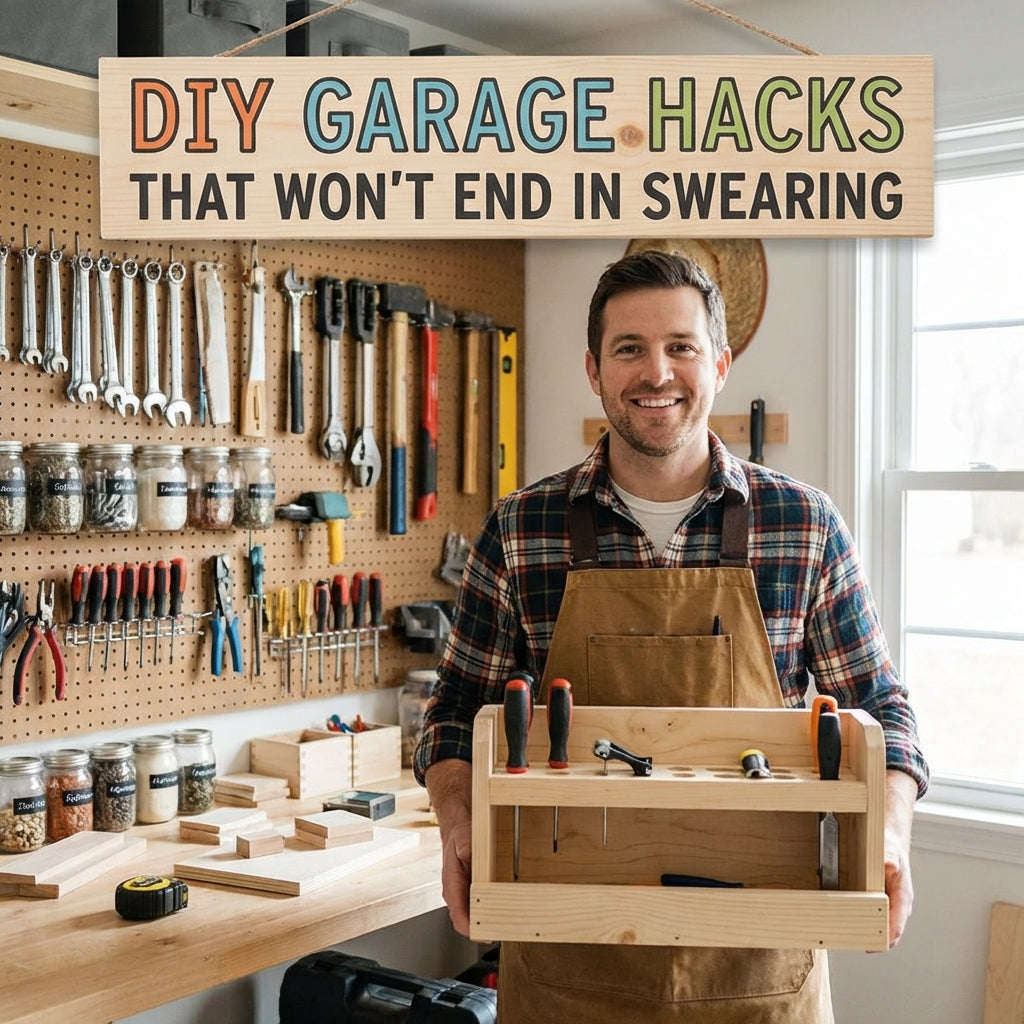 DIY Garage Hacks That Won’t End in Swearing