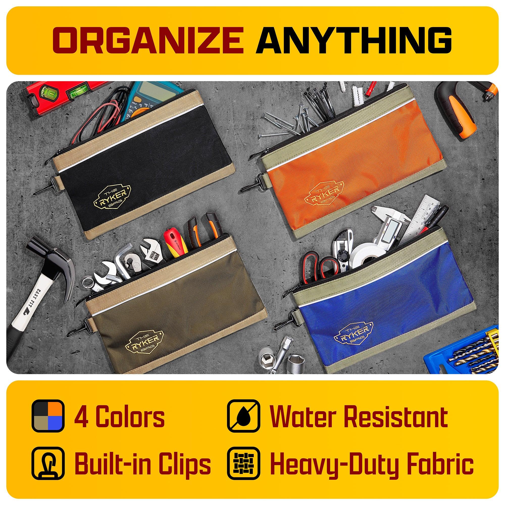 Small Tool Bag organizer in 4 colors