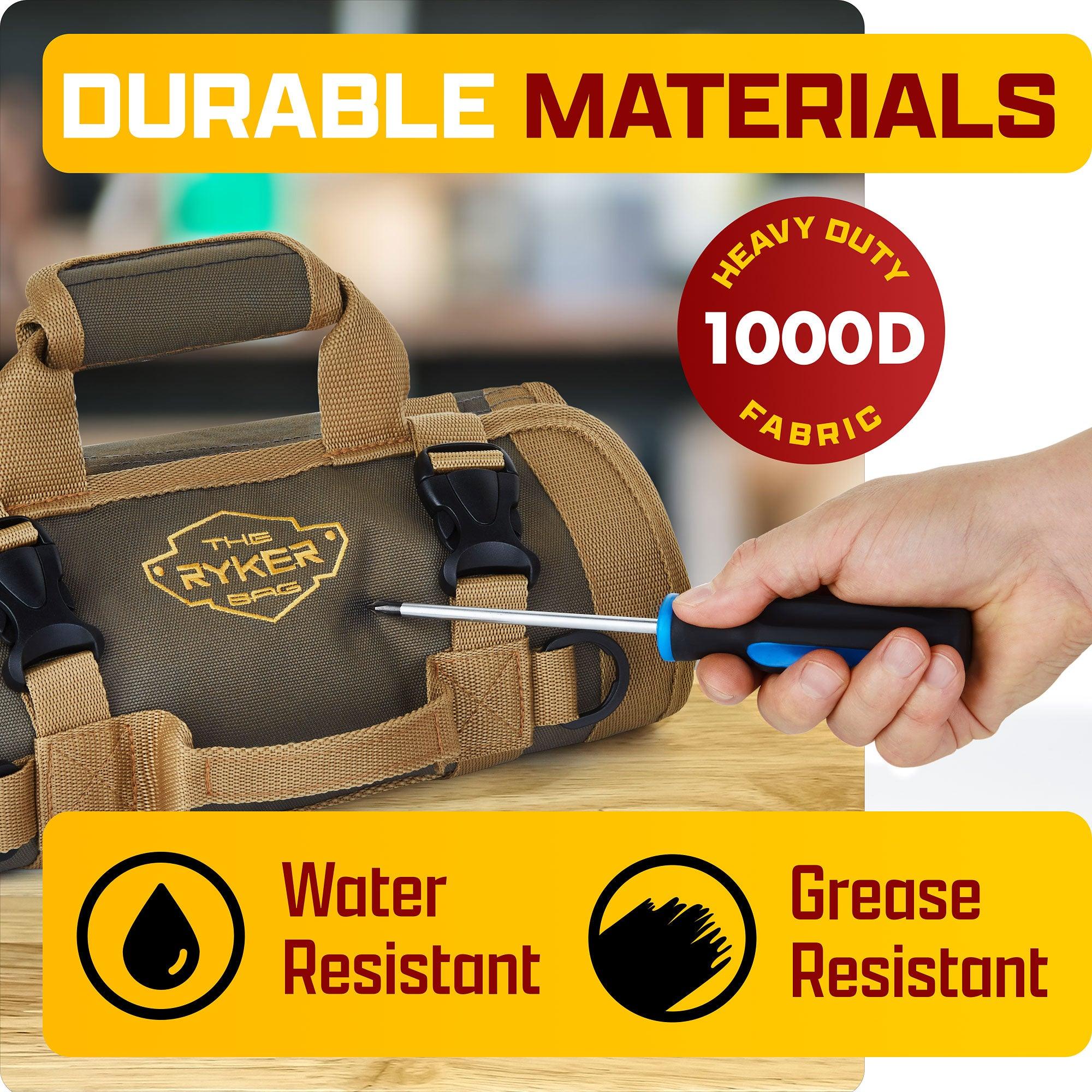 The Ryker Bag - durable Tool Roll bag