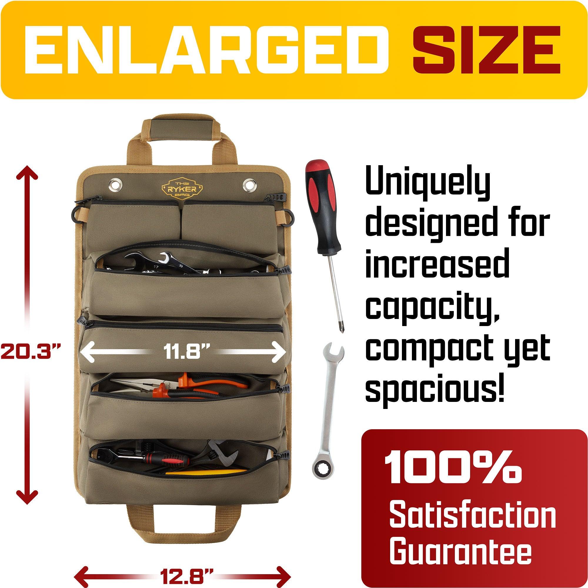 The Ryker Bag- Roll-Up Tool Organizer